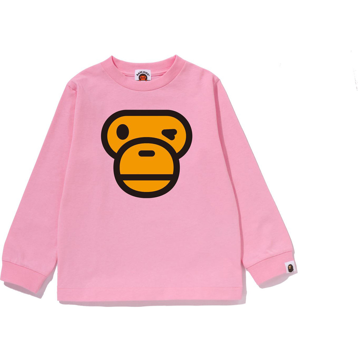 WINKING MILO FACE LS TEE KIDS