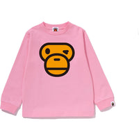 WINKING MILO FACE LS TEE KIDS