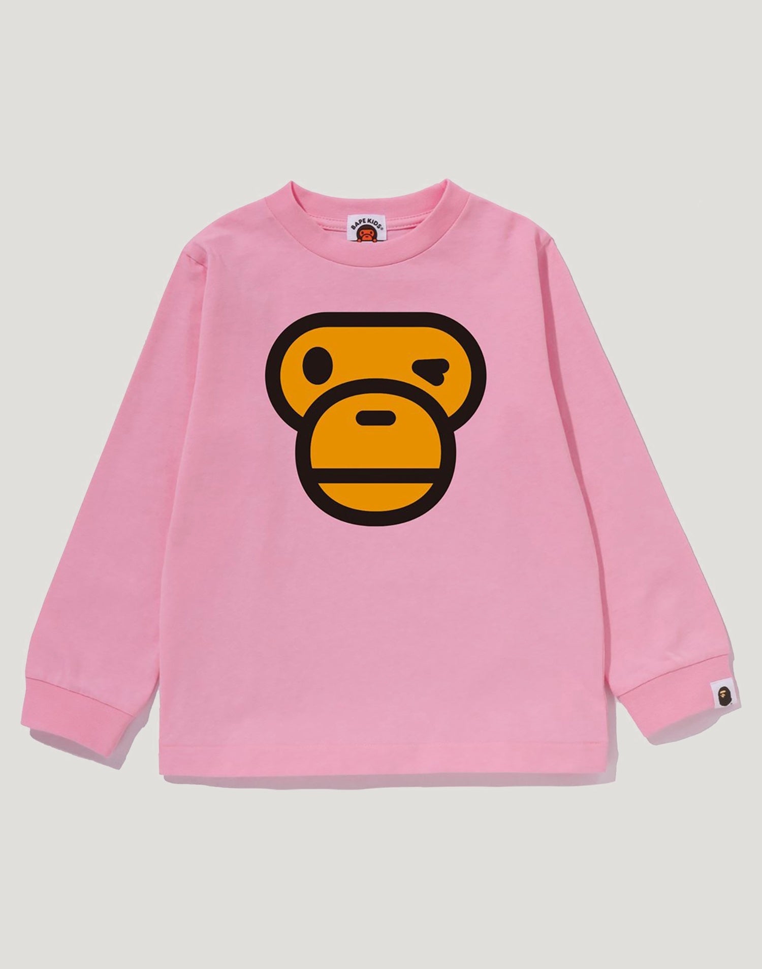 WINKING MILO FACE LS TEE KIDS