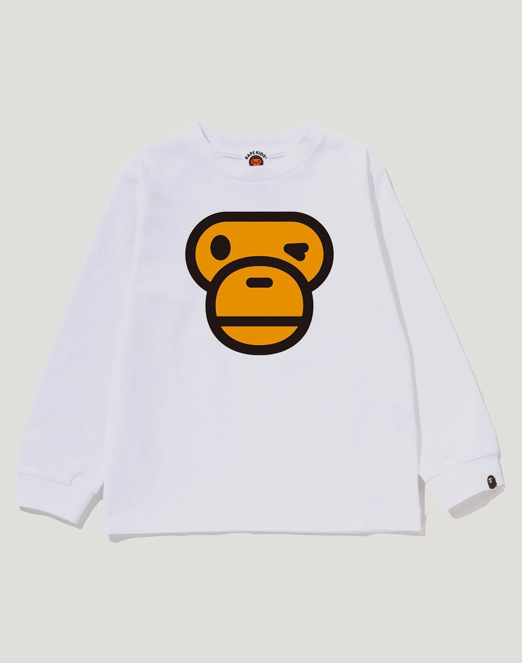 WINKING MILO FACE LS TEE KIDS