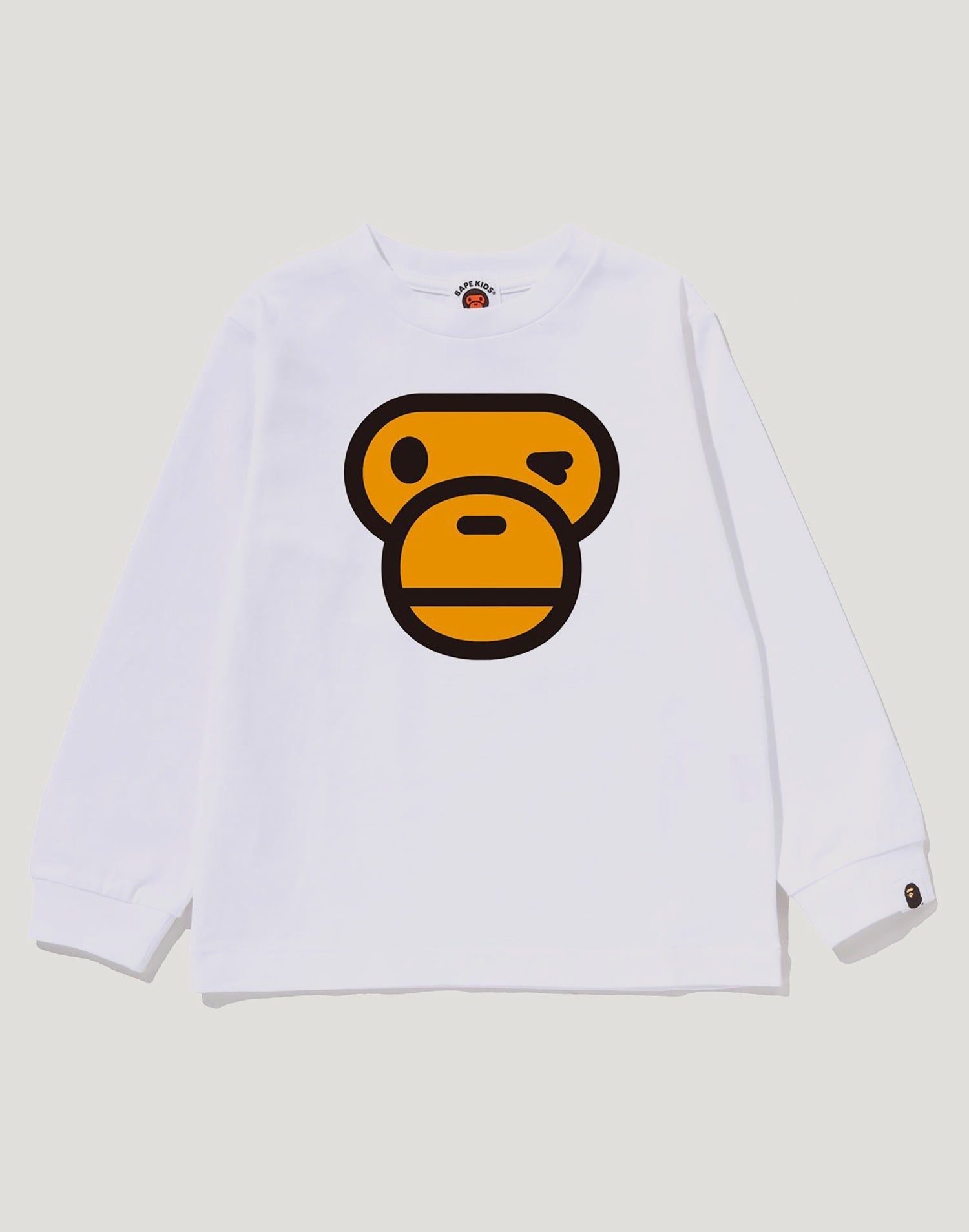 WINKING MILO FACE LS TEE KIDS