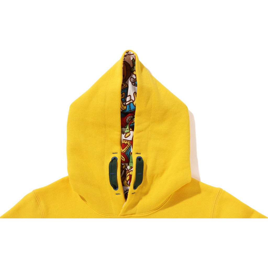 Bape yellow online hoodie