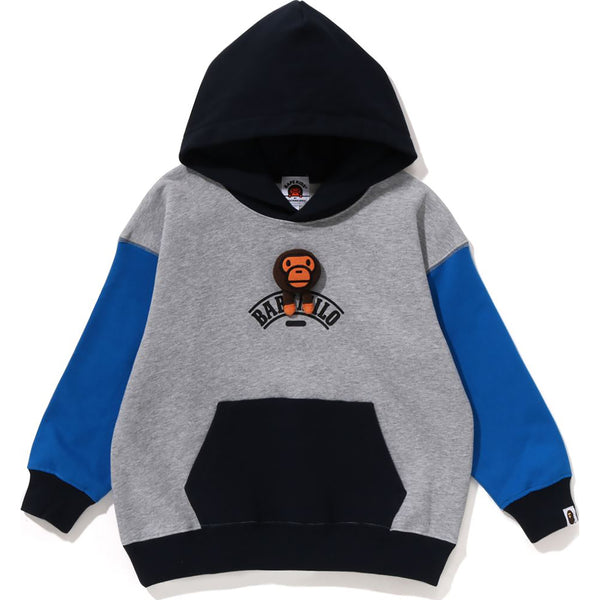 BABY MILO COLOR BLOCK PULLOVER HOODIE KIDS | us.bape.com