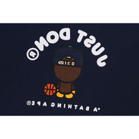 BAPE X JUST DON MILO RELAXED FIT PULLOVER HOODIE MENS