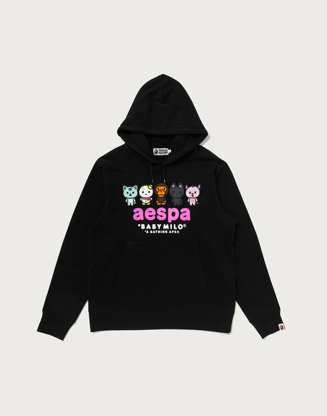 トップス A BATHING APE x aespa Baby Milo Relaxed 002PPM731901_BLK_A_e0b1fa7f-