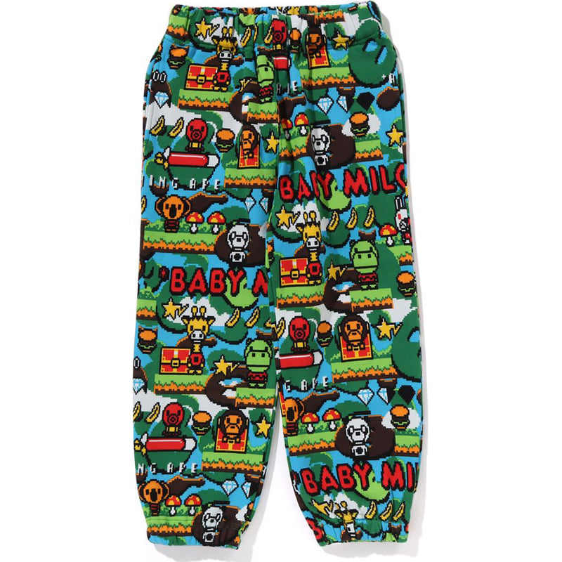 BABY MILO GAME PATTERN SWEATPANTS KIDS