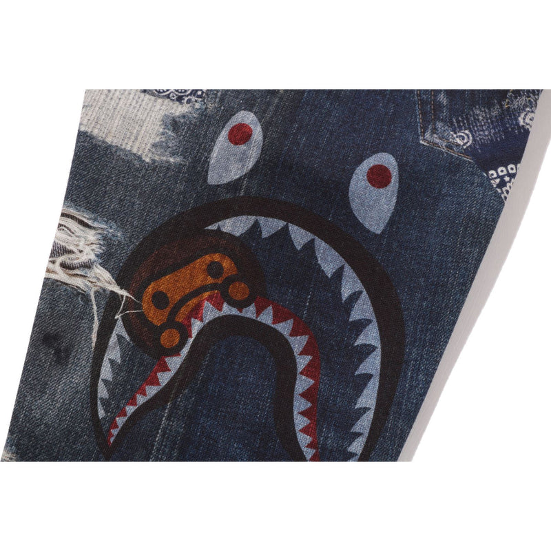 BABY MILO FRIENDS DENIM PRINT SWEAT PANTS KIDS
