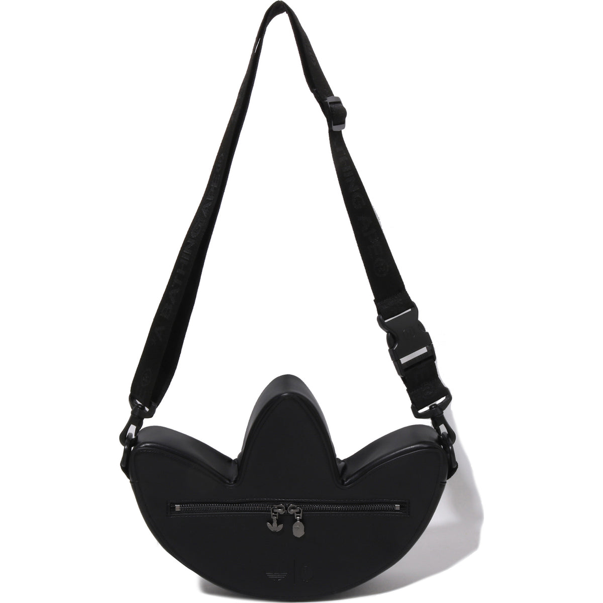 BAPE X ADIDAS CAMO TREFOIL SHOULDER BAG MENS