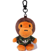 BAPE X ADIDAS CAMO TREFOIL SHOULDER BAG MENS