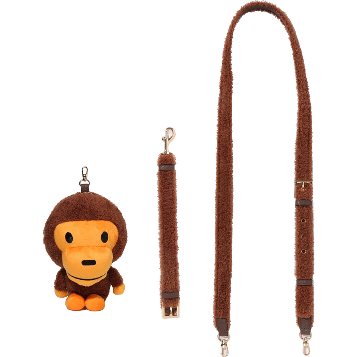 BABY MILO PLUSH DOLL 2WAY SHOULDER BAG MENS