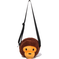 BABY MILO FACE PLUSH DOLL SHOULDER BAG KIDS