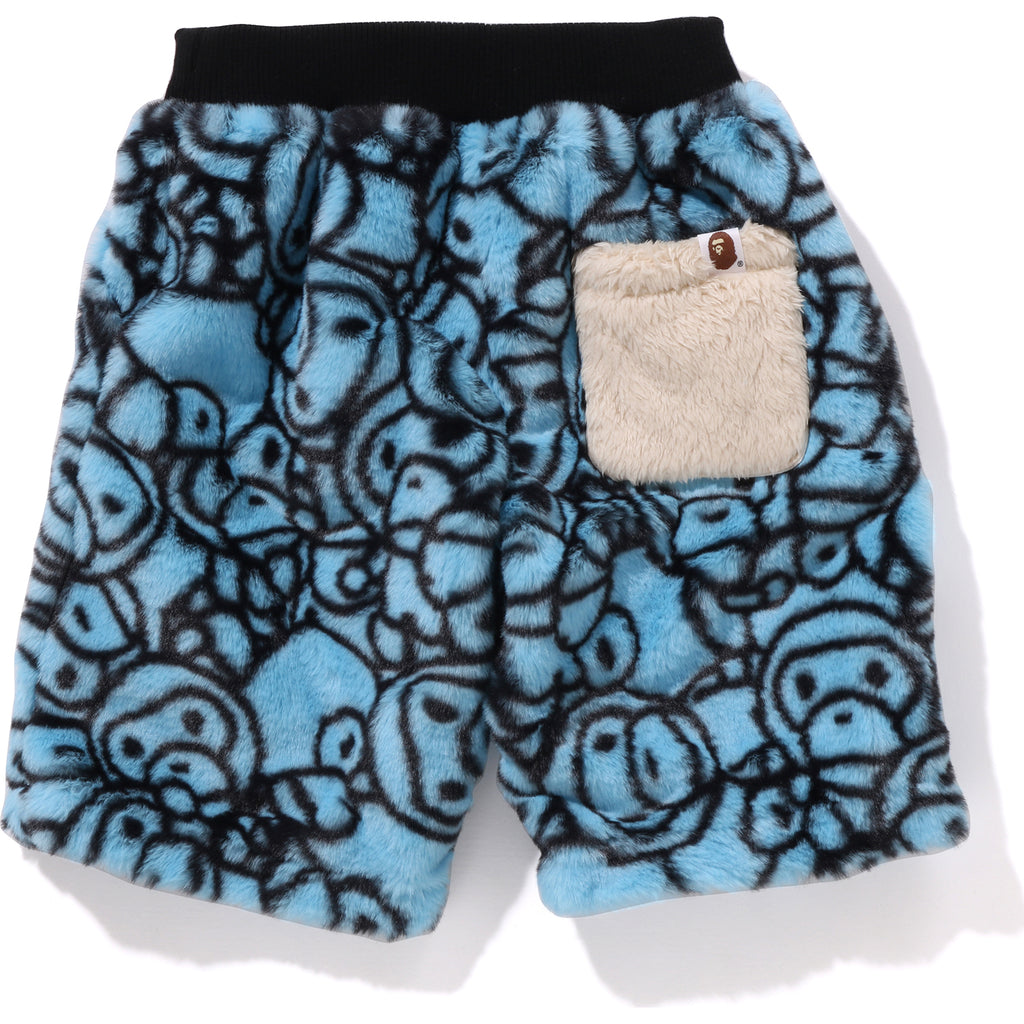 ALL BABY MILO FAUX FUR SHORTS KIDS