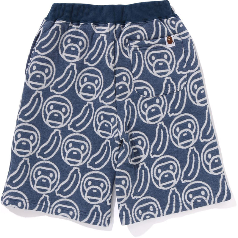 BANANA MILO KNIT JACQUARD SHORTS KIDS