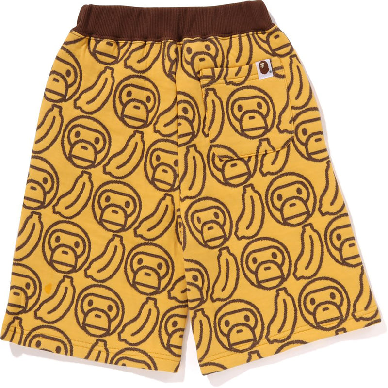 BANANA MILO KNIT JACQUARD SHORTS KIDS