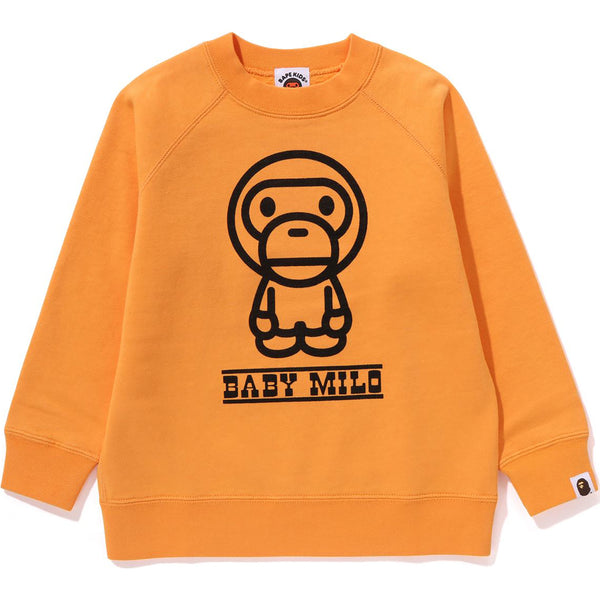 10T249☆ A Bathing Ape BABY MILO 裏起毛 パーカー BABY MILO RELAXED FIT ZIP HOODIE（パーカー）｜A BATHING APE