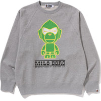 MILO BORG RELAXED FIT CREWNECK SWEATSHIRT MENS