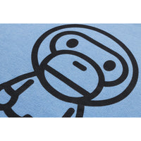 HEAVY WASH BABY MILO RELAXED FIT CREWNECK SWEATSHIRT MENS