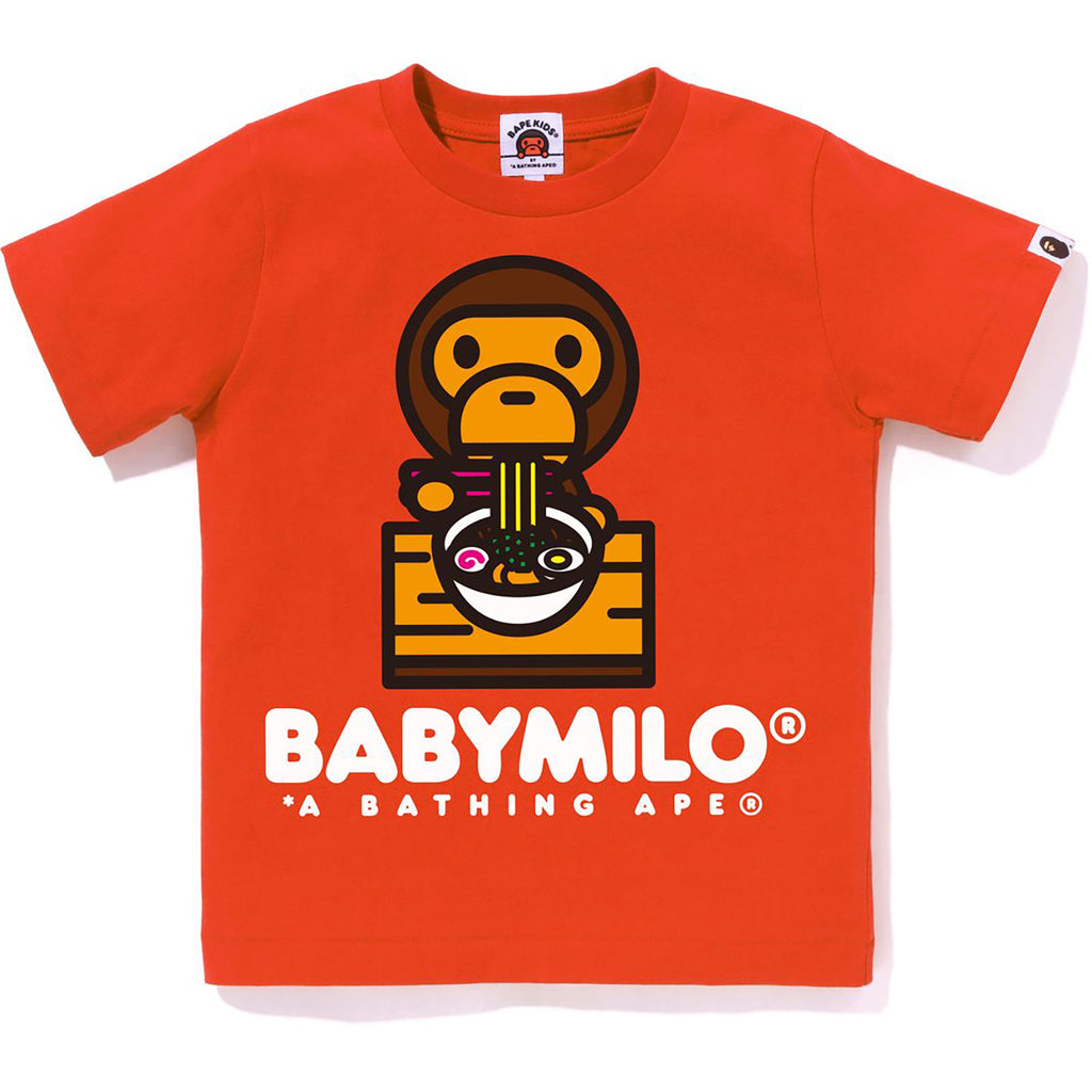 Orange bape hot sale tee