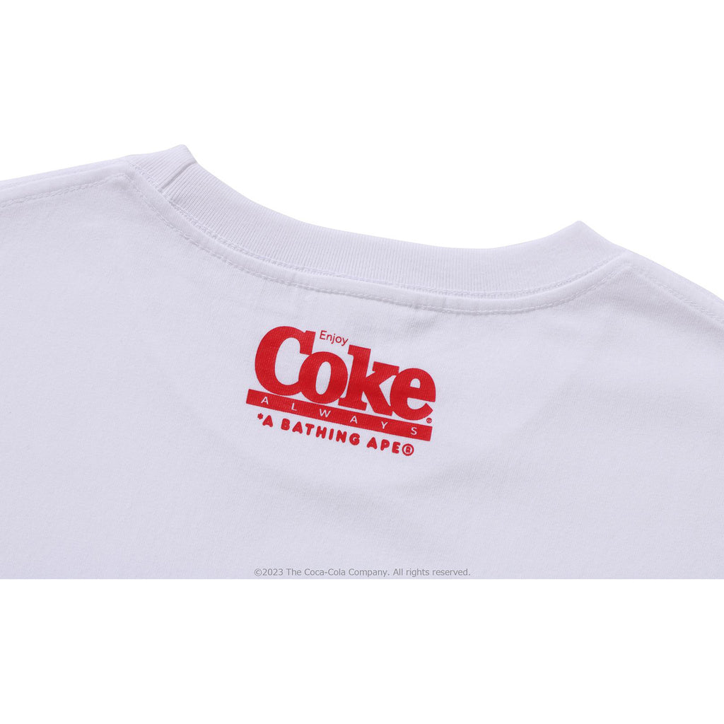 BAPE X COCA-COLA MILO TEE MENS | us.bape.com