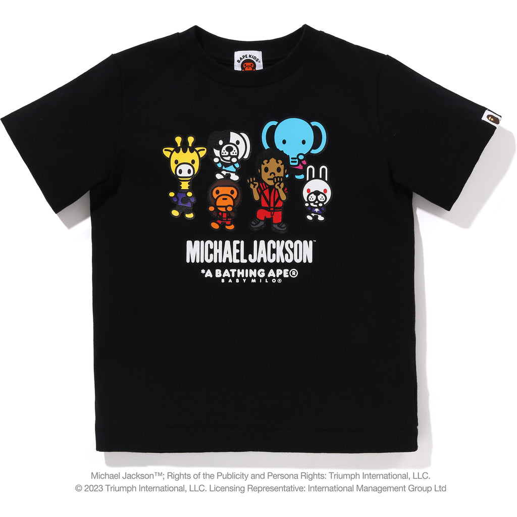 BAPE X MICHAEL JACKSON BABY MILO TEE KIDS | us.bape.com