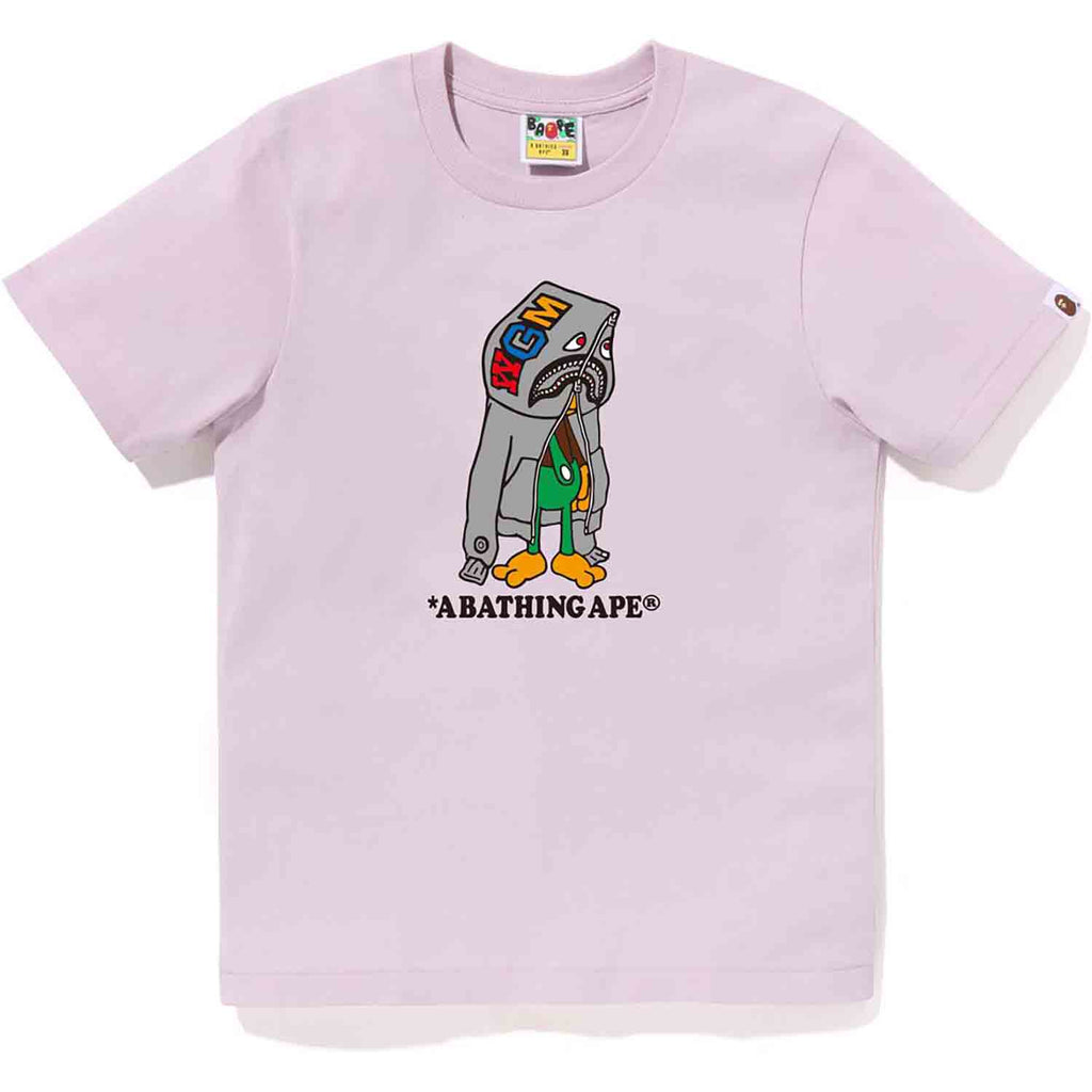 CLASSIC BABY MILO SHARK TEE LADIES | us.bape.com