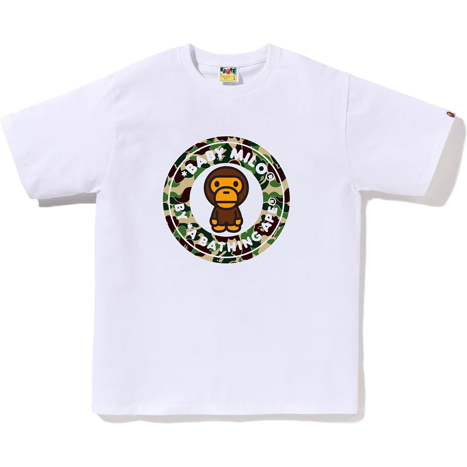 ABC CAMO MILO BUSY WORKS TEE MENS – us.bape.com