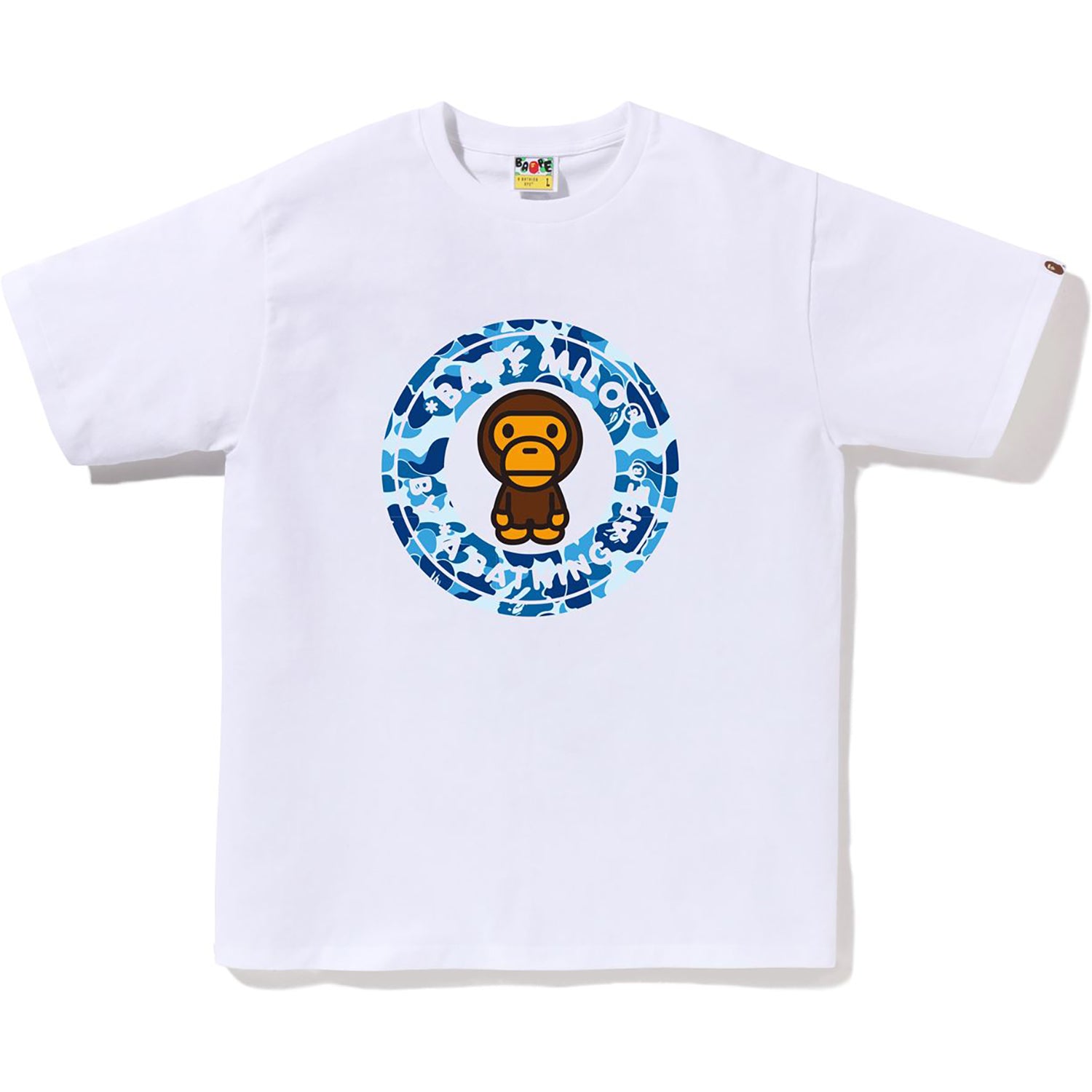【A BATHING APE】MILO BUSY WORKS TEE レディースTシャツ A BATHING APE Ladies' MILO BUSY WORKS TEE – happyjagabee store