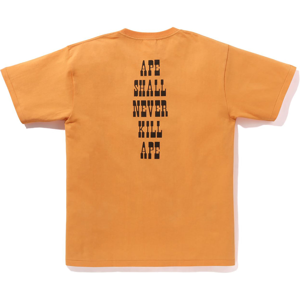 Bape 2024 orange shirt