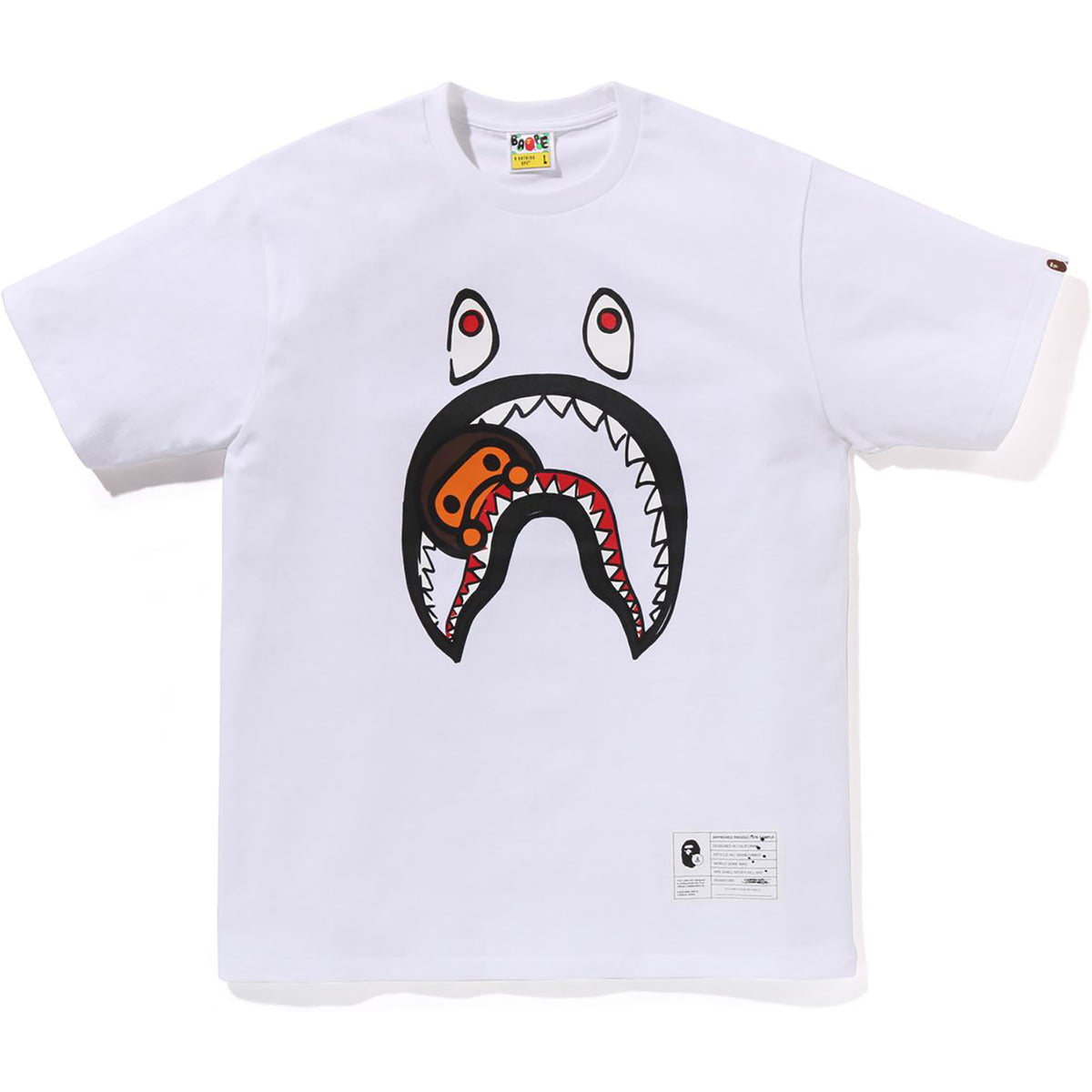 BAPE X JOSHUA VIDES - MILO SHARK TEE MENS