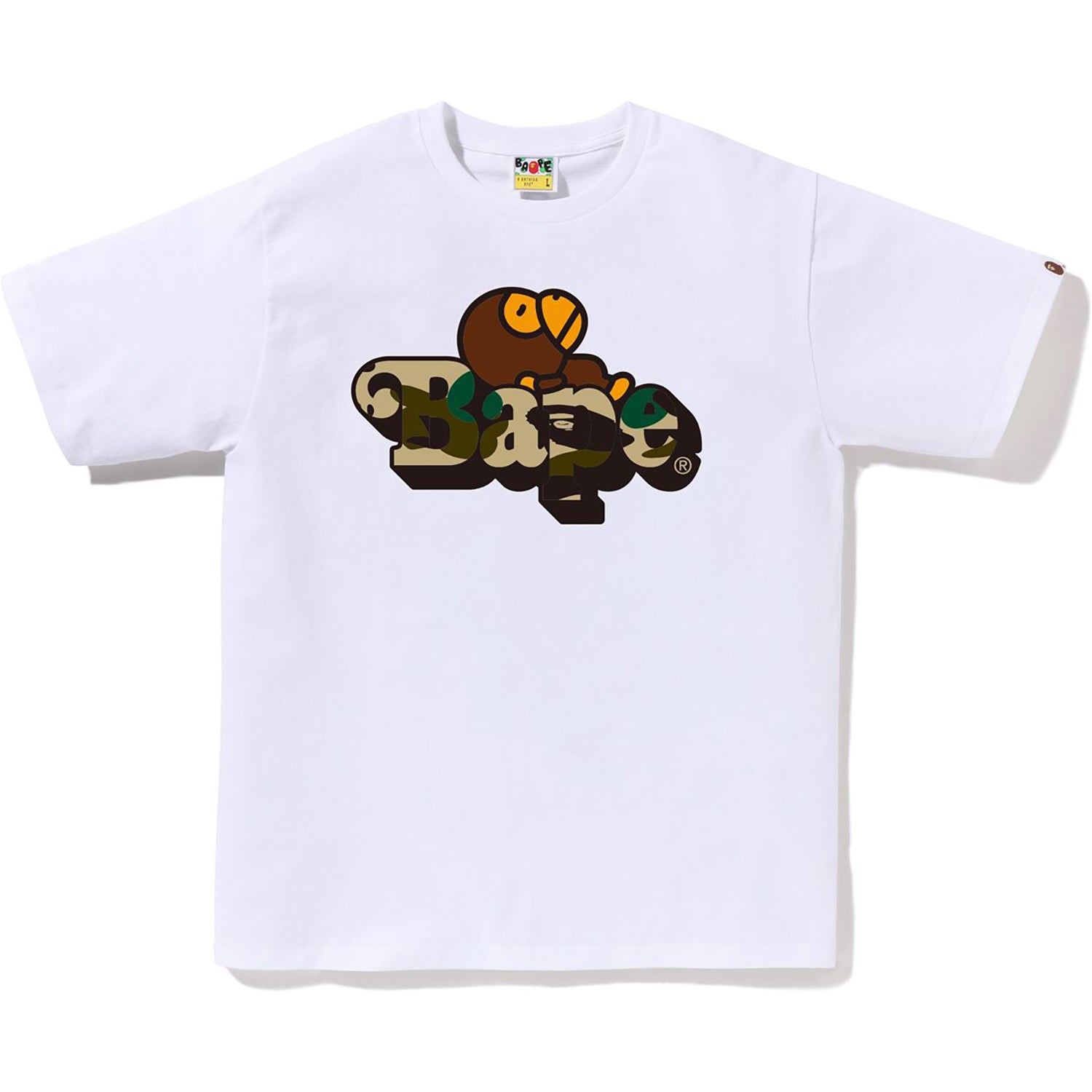 Bape t shirt camo best sale