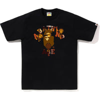 BAPE CHECK COLLEGE MILO TEE MENS