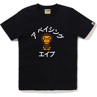 BABY MILO KATAKANA COLLEGE TEE LADIES