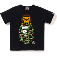 ABC CAMO MILO ON APE HEAD TEE KIDS