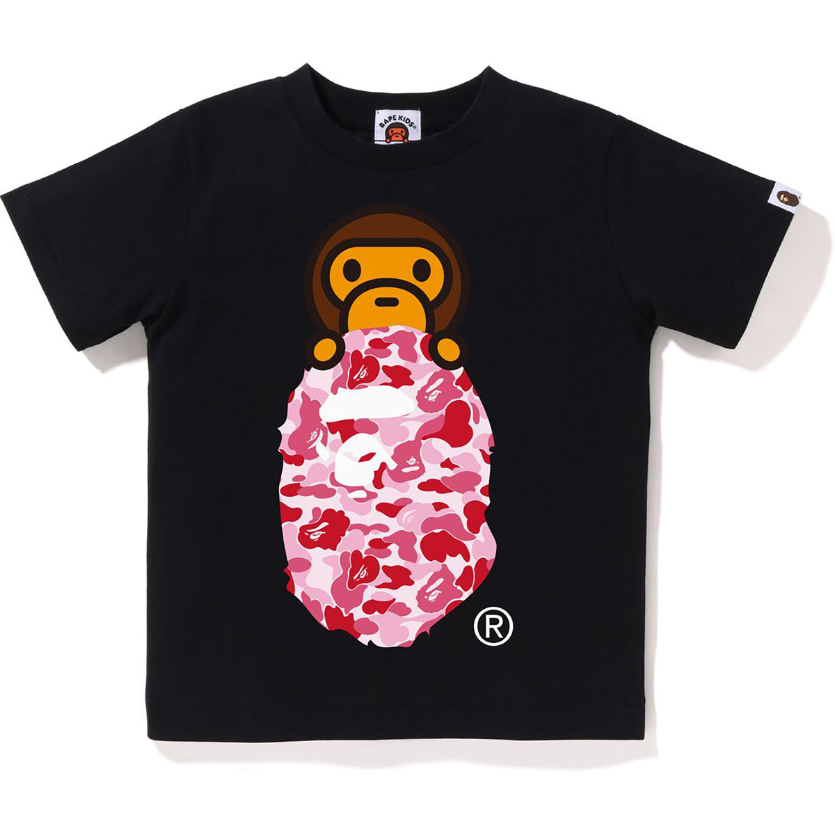 ABC CAMO MILO ON APE HEAD TEE KIDS