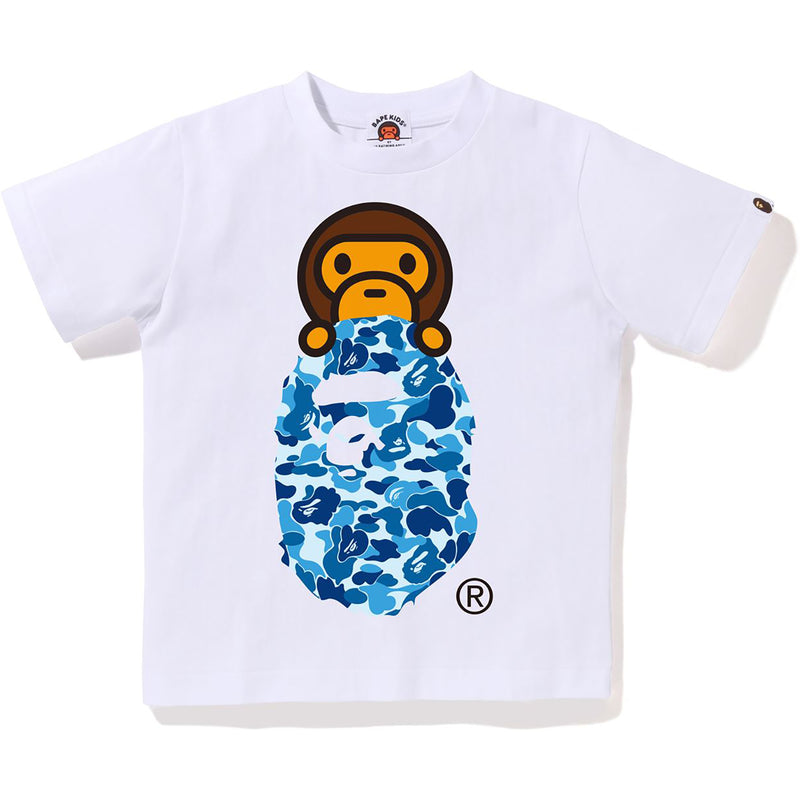 ABC CAMO MILO ON APE HEAD TEE KIDS