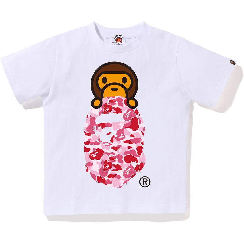 ABC CAMO MILO ON APE HEAD TEE KIDS