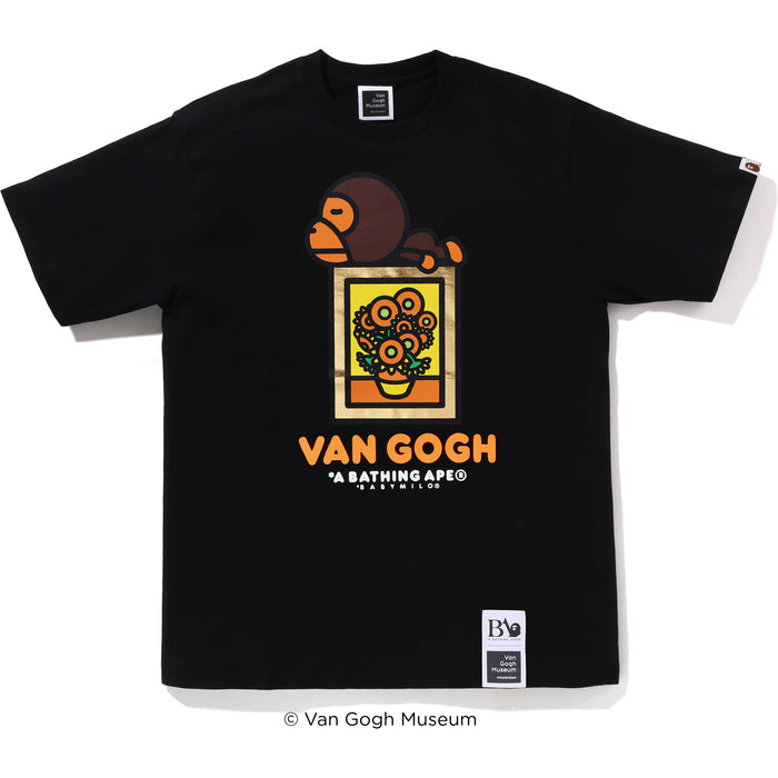 BAPE X VAN GOGH MUSEUM - BABY MILO TEE MENS
