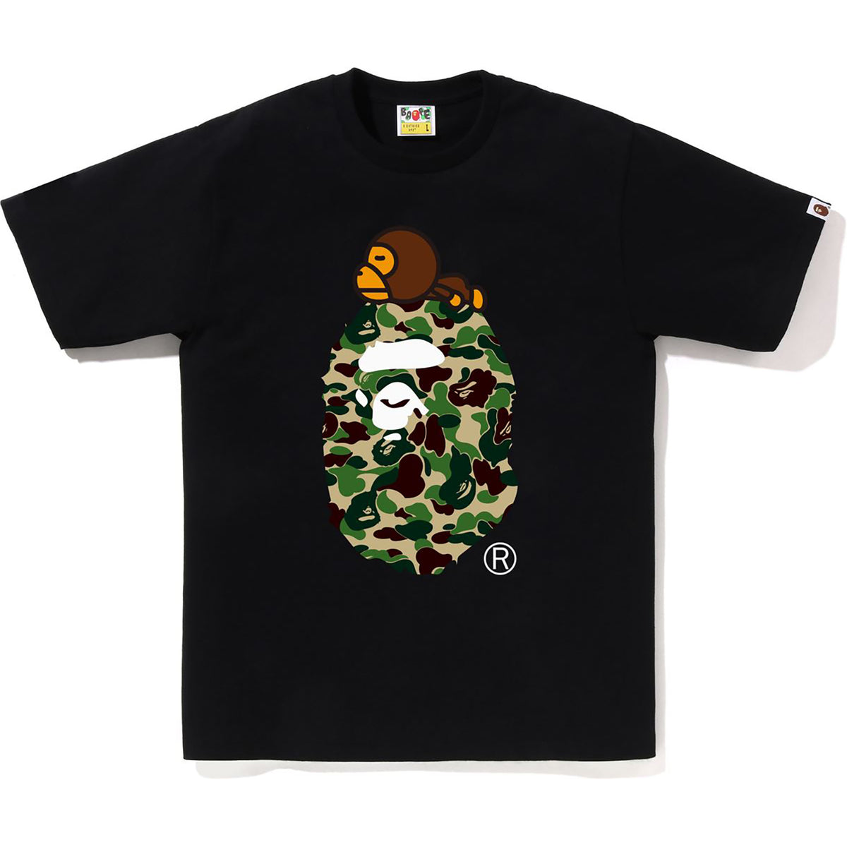 ABC CAMO MILO ON BIG APE TEE MENS