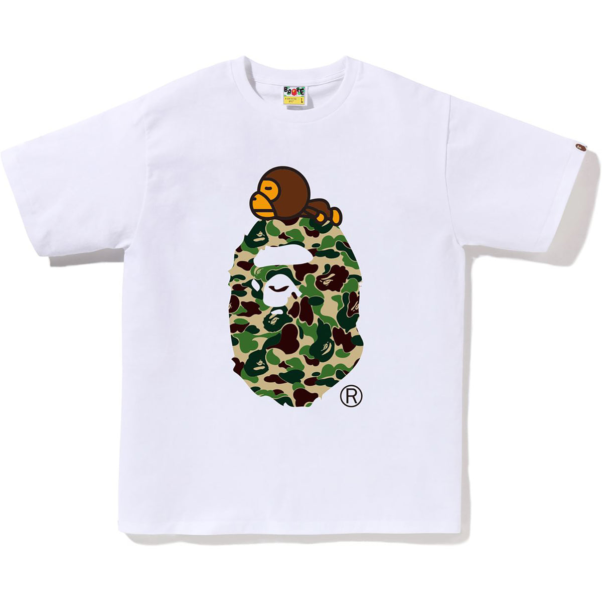 ABC CAMO MILO ON BIG APE TEE MENS