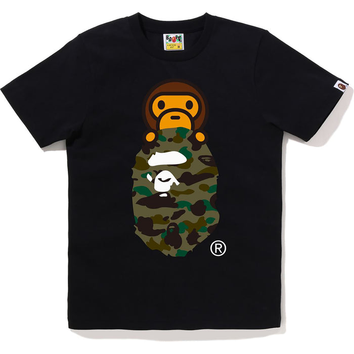 1ST CAMO MILO ON APE HEAD TEE LADIES