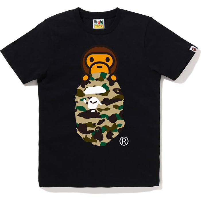 1ST CAMO MILO ON APE HEAD TEE LADIES