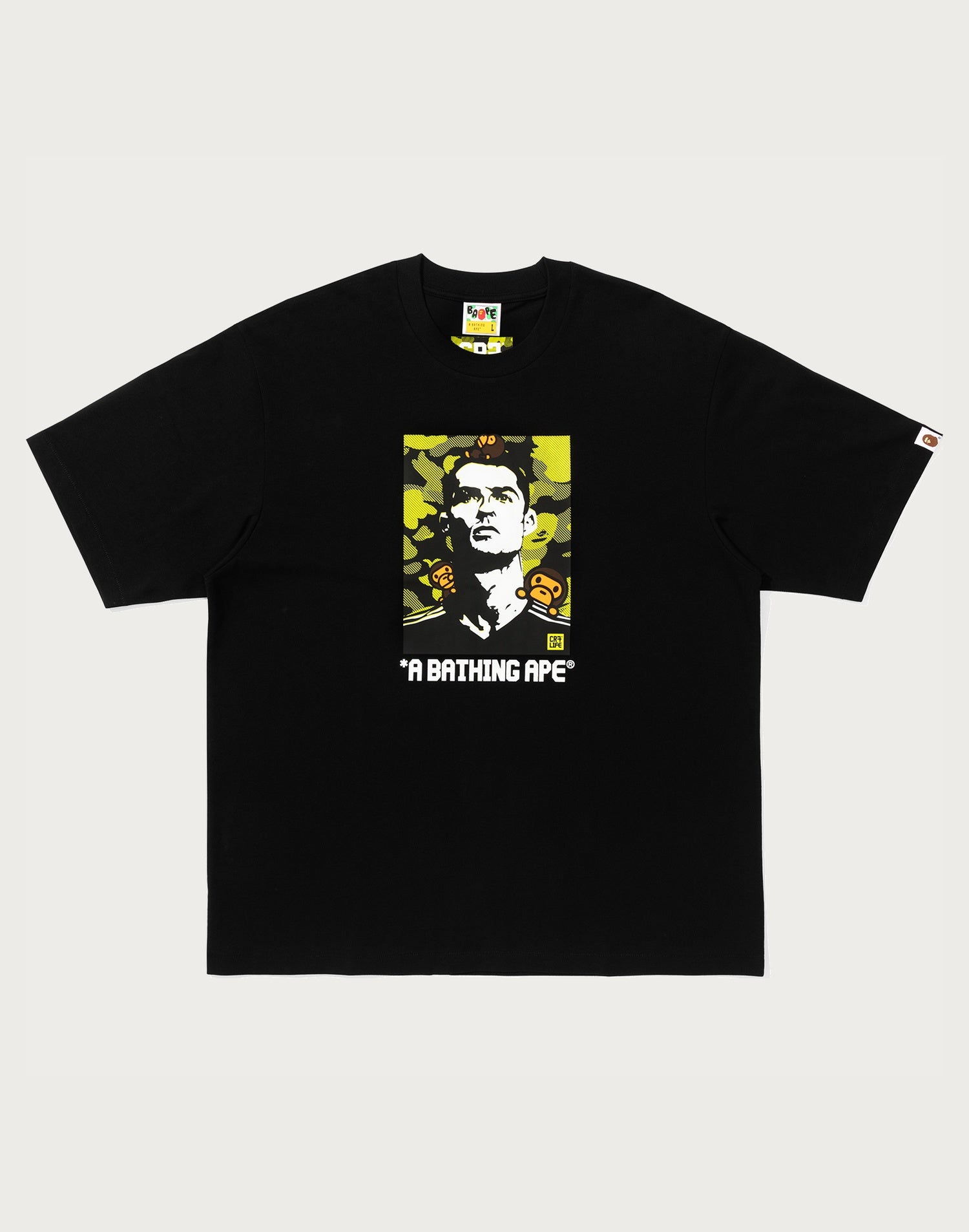 BAPE X CR7 LIFE BABY MILO RELAXED FIT TEE M #1 MENS