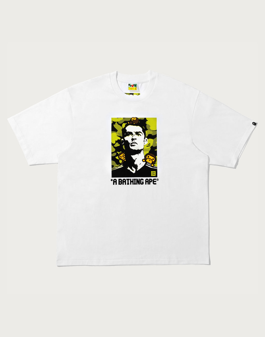 BAPE X CR7 LIFE BABY MILO RELAXED FIT TEE M #1 MENS
