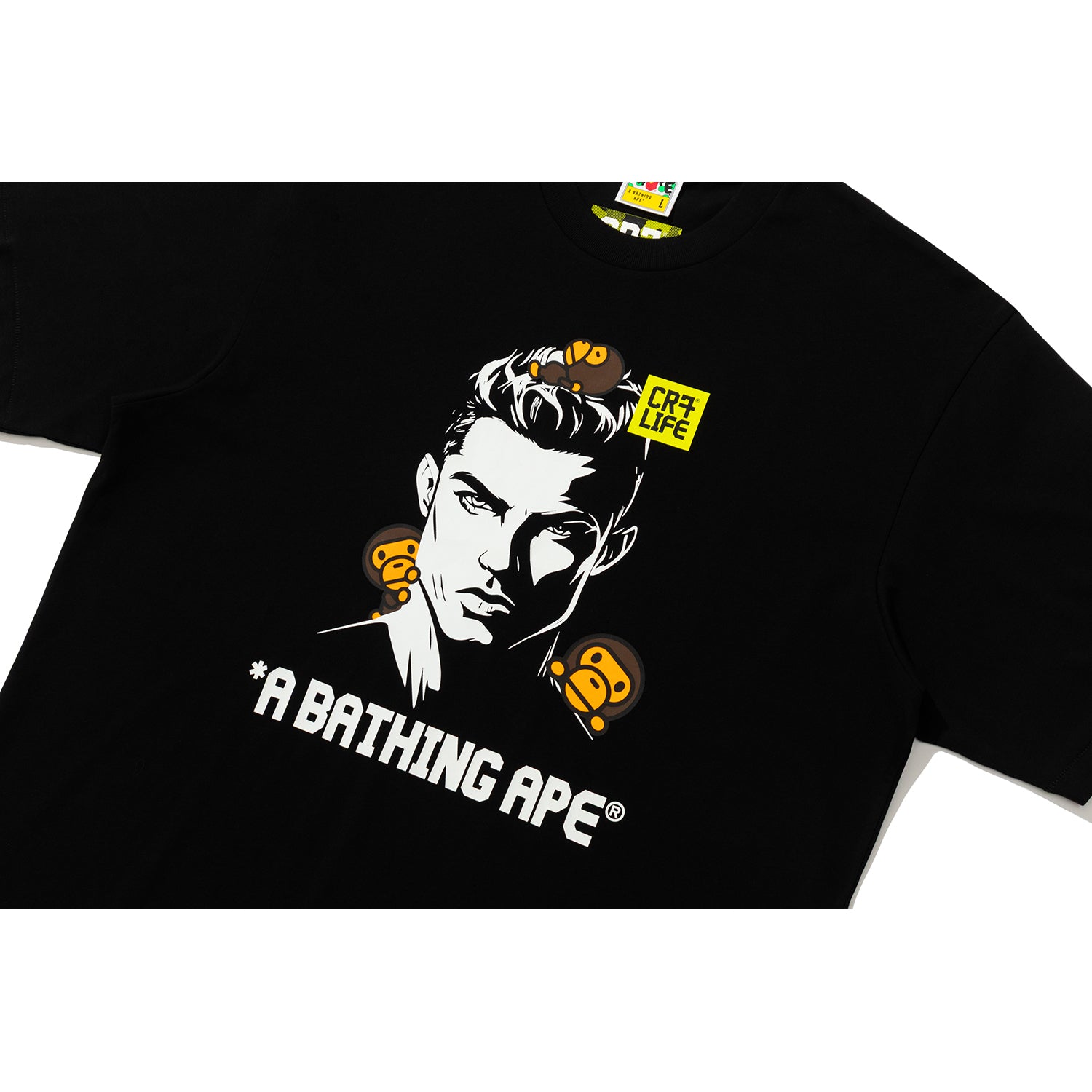 BAPE X CR7 LIFE BABY MILO RELAXED FIT TEE #2 MENS