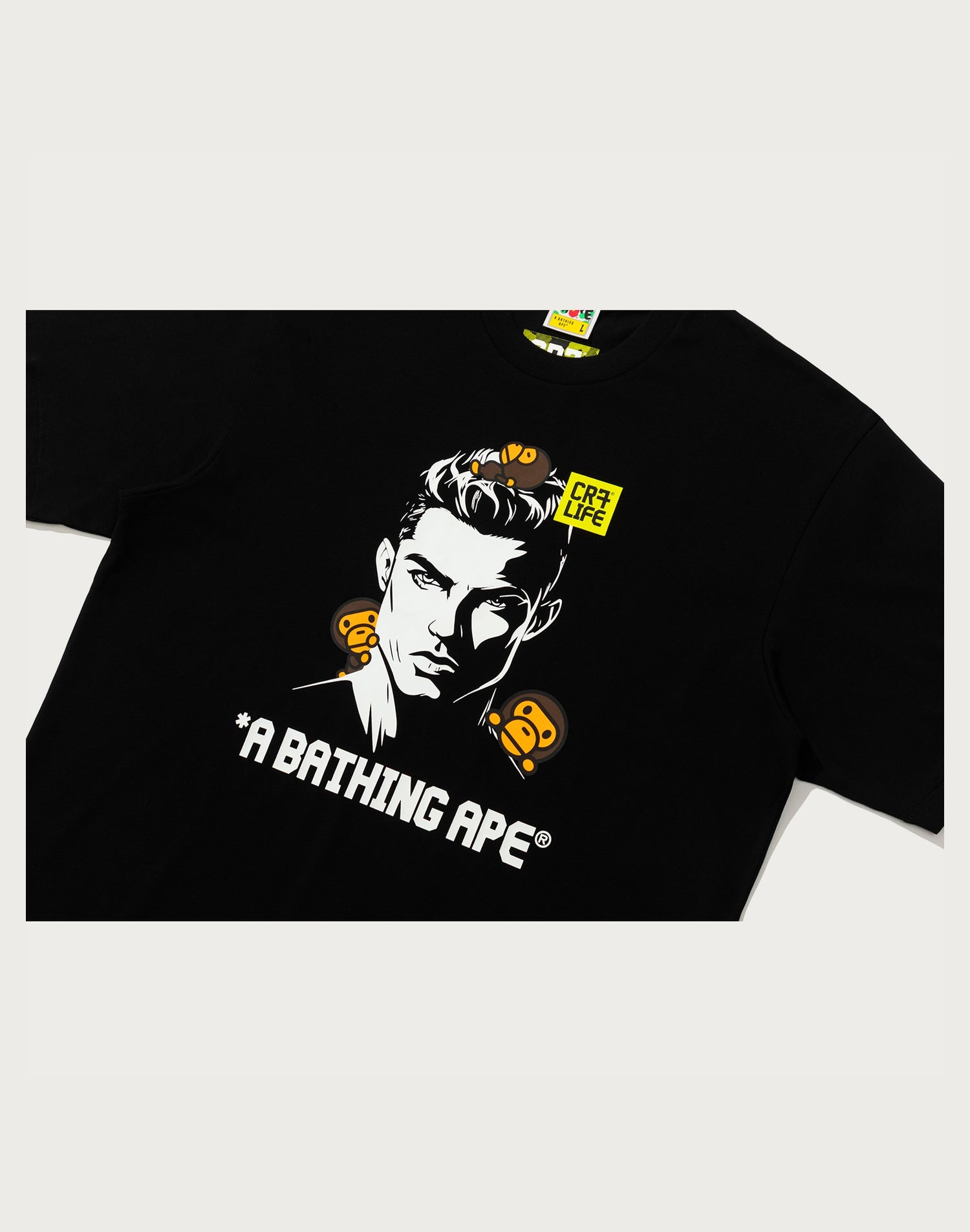 BAPE X CR7 LIFE BABY MILO RELAXED FIT TEE #2 MENS