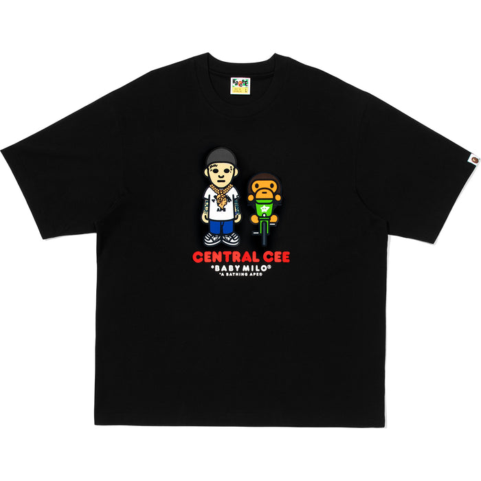 BAPE X SPOTIFY BY CENTRAL CEE BABY MILO RELAXED FIT TEE MENS