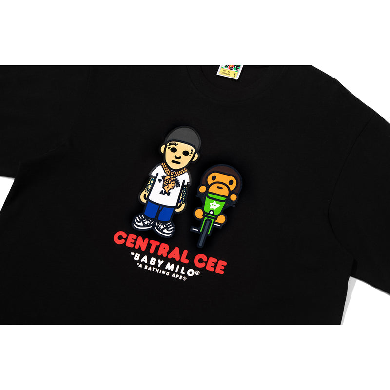 BAPE X SPOTIFY BY CENTRAL CEE BABY MILO RELAXED FIT TEE MENS
