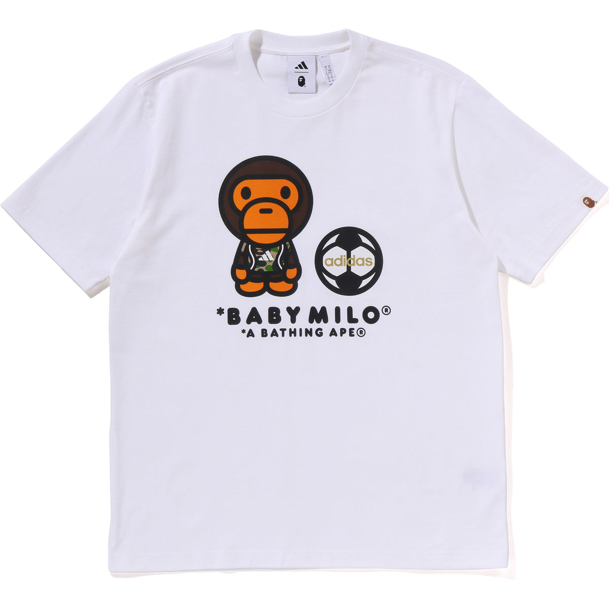 BAPE X ADIDAS - BABY MILO TEE MENS