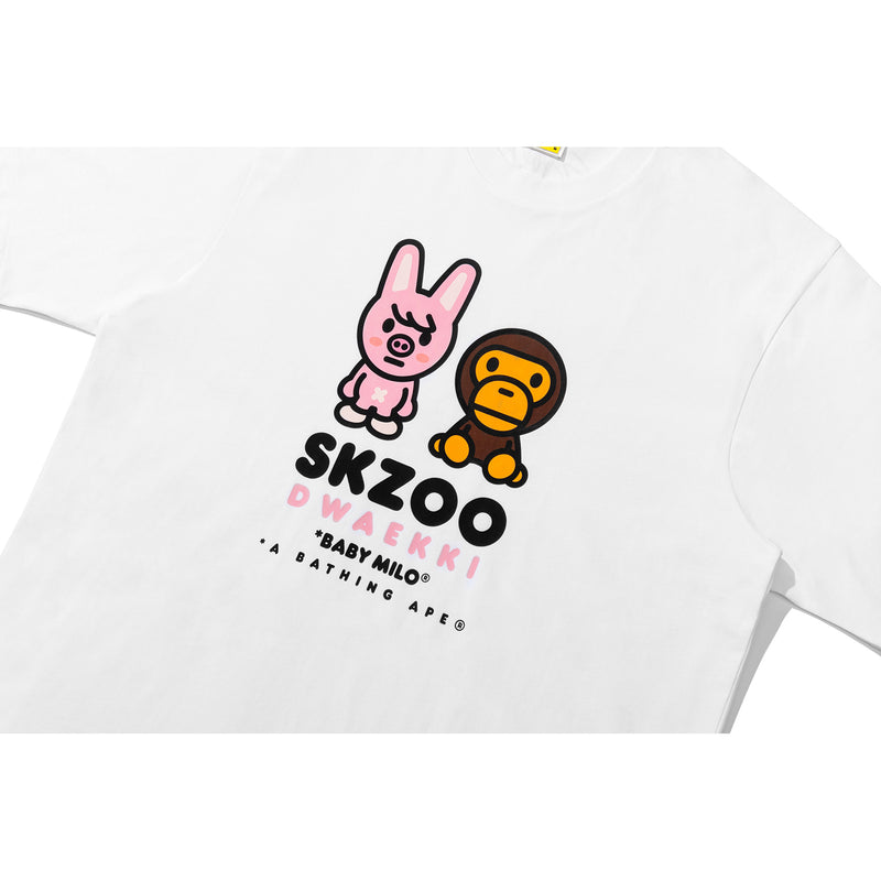 BAPE X STRAY KIDS DWAEKKI BABY MILO TEE MENS