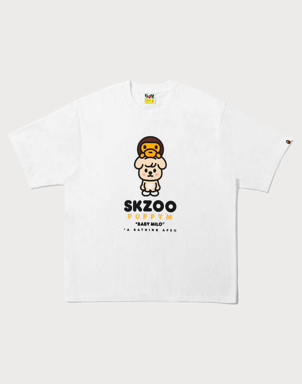 BAPE X STRAY KIDS PUPPYM BABY MILO TEE MENS